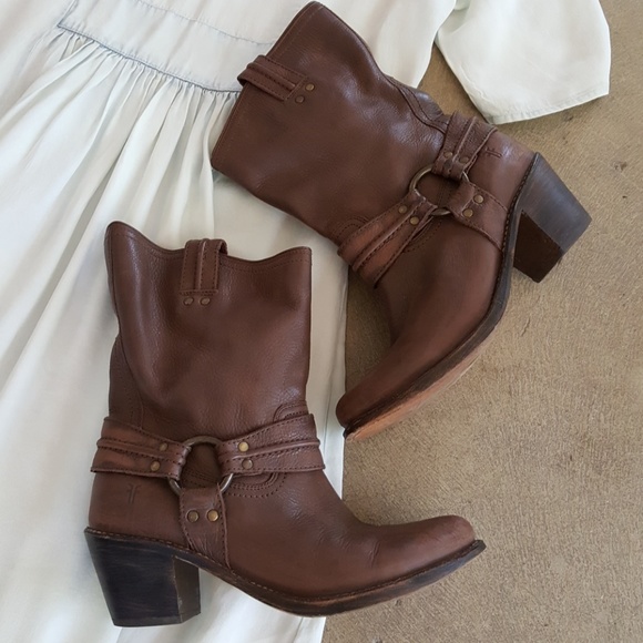 Frye Shoes - FRYE Carmen Harness Short Boot